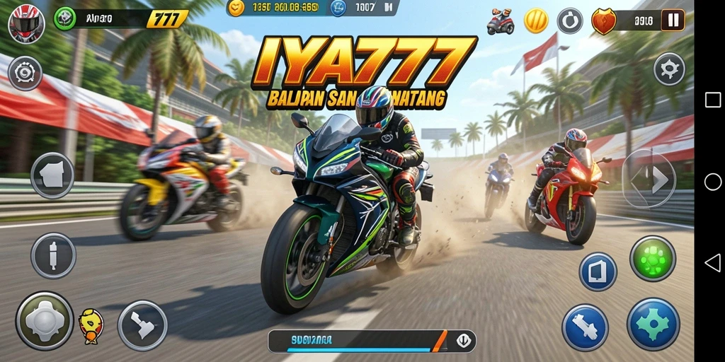 Gameplay seru balapan motor di IYA777 dengan grafik menawan.