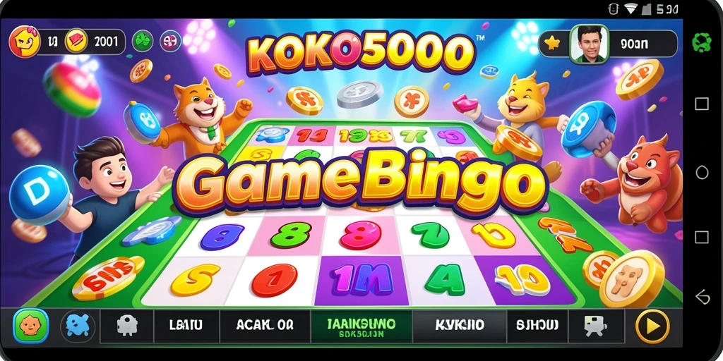 Tampilan permainan Bingo yang seru di KOKO5000.