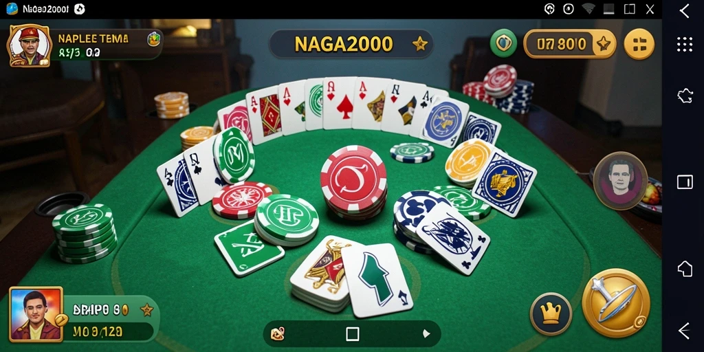 Tampilan menarik saat bermain Gaple di NAGA2000.